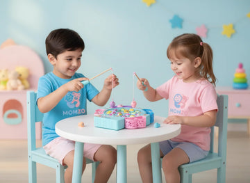 Kids magnetic fishing game educational toy