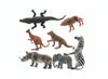 Wild animal plastic toy set for kids