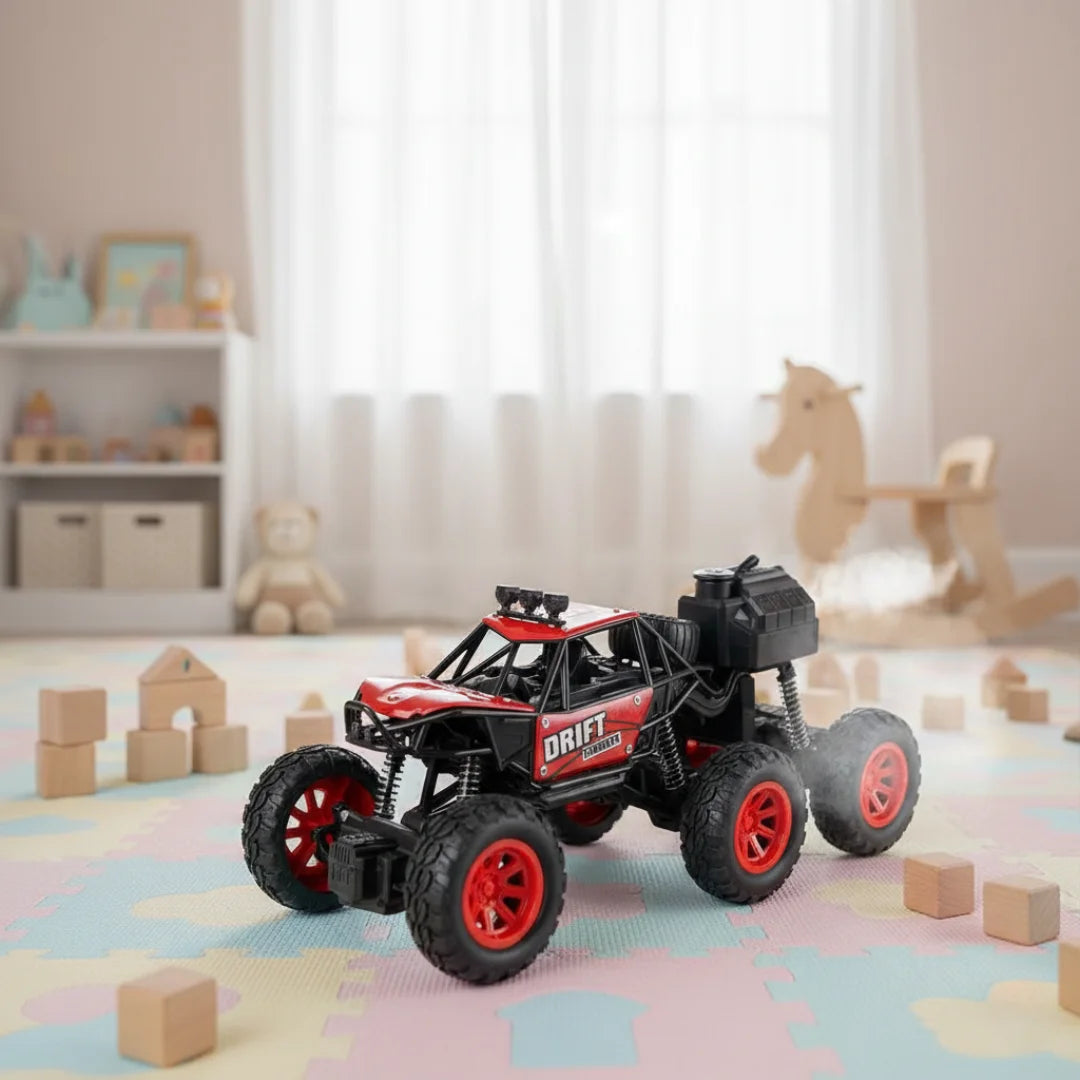 Spray Rock Crawler RC Truck with Smoke Spray & USB Recharge