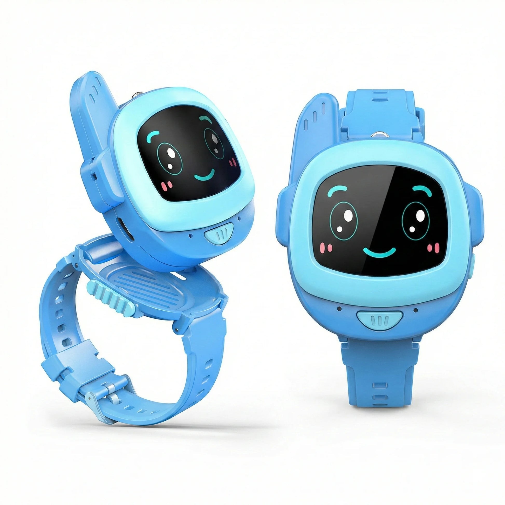2-in-1 Walkie-Talkie Watch for Kids — Long Range Toy Communication Watch (Rechargeable)