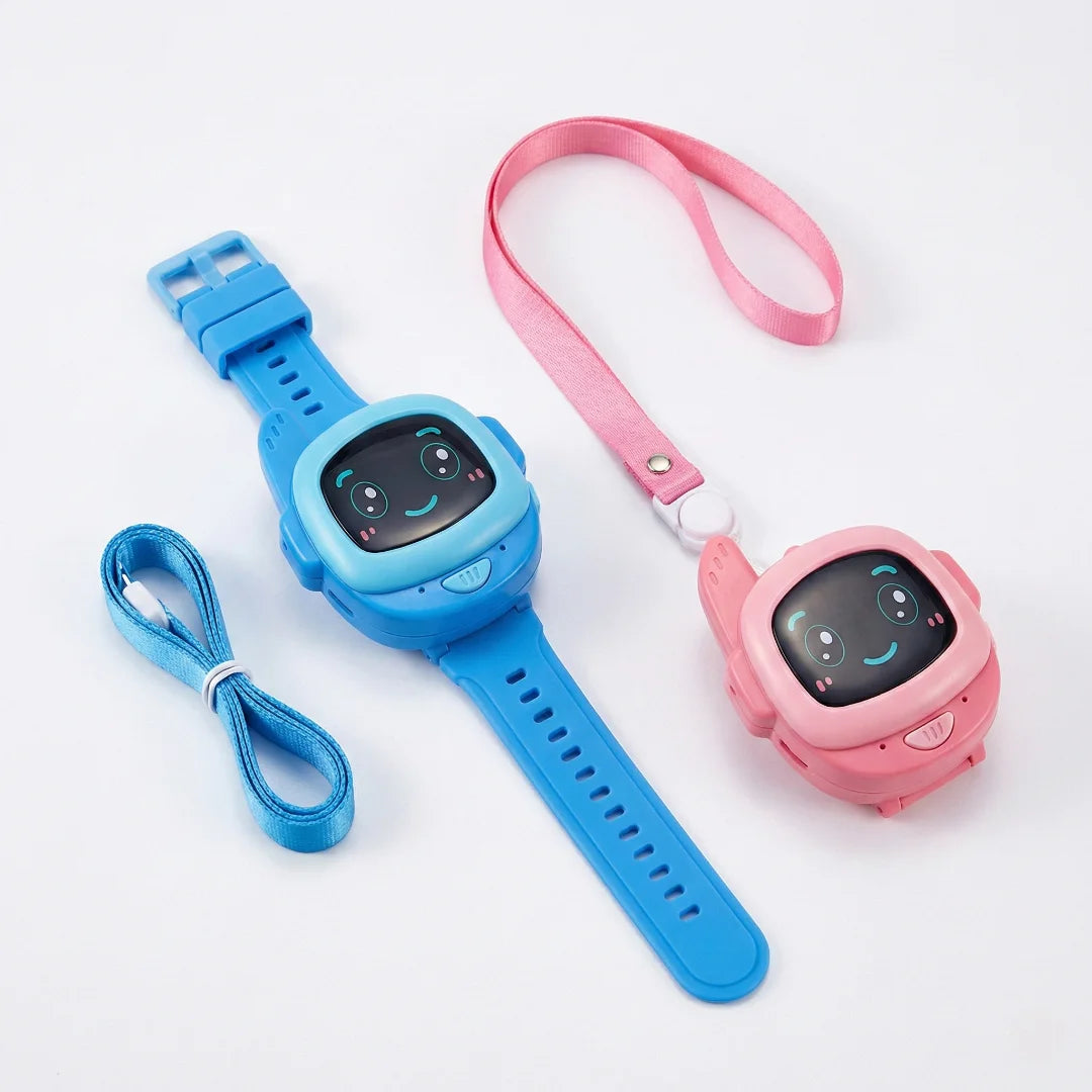 2-in-1 Walkie-Talkie Watch for Kids — Long Range Toy Communication Watch (Rechargeable)
