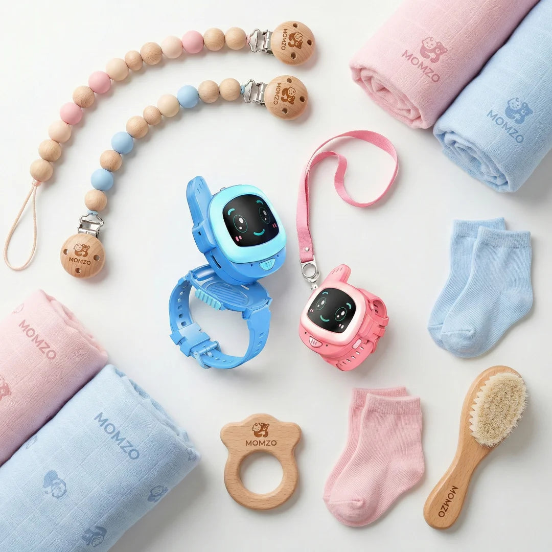 2-in-1 Walkie-Talkie Watch for Kids — Long Range Toy Communication Watch (Rechargeable)