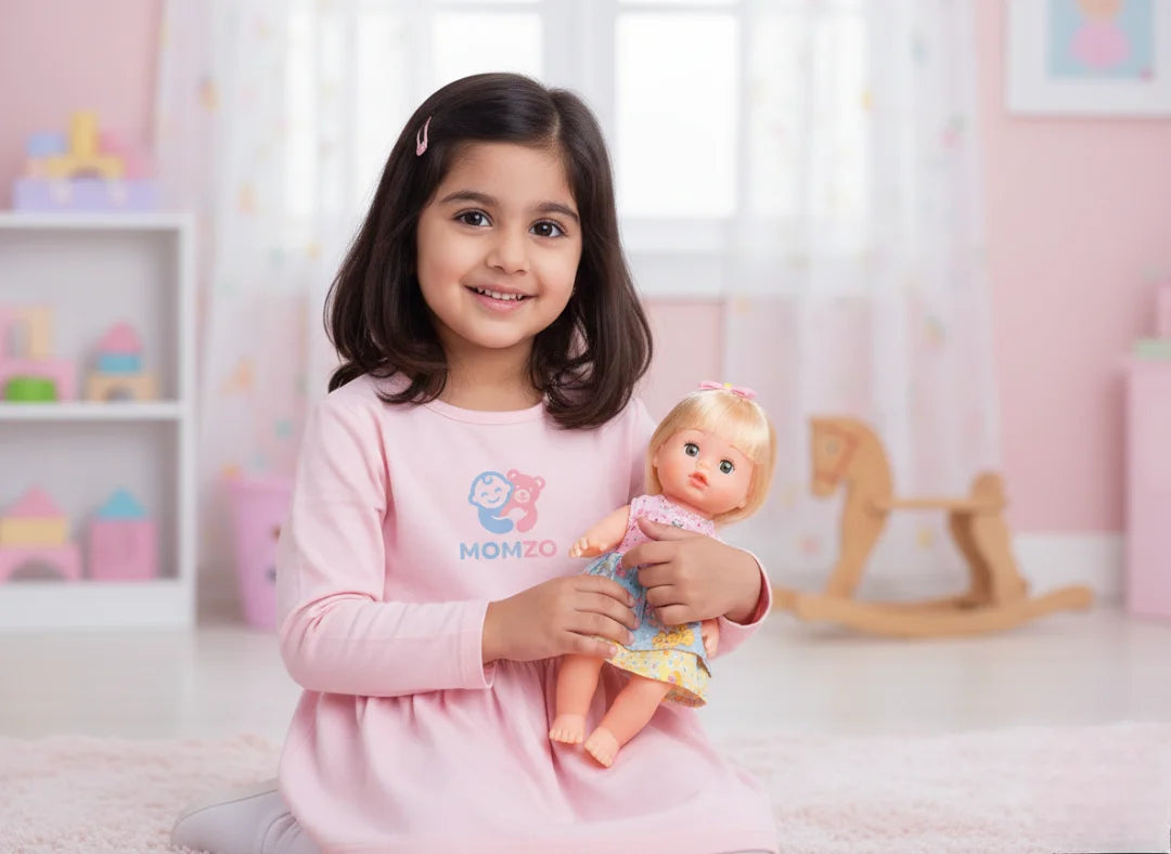 Baby Doll Toy – Soft Realistic Baby Doll with Dress | Early Learning Pretend Play for Kids