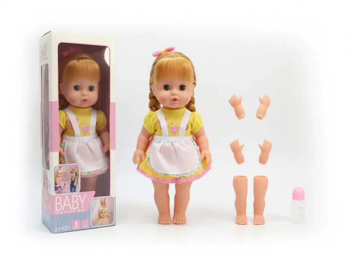 Baby Doll Toy – Soft Realistic Baby Doll with Dress | Early Learning Pretend Play for Kids