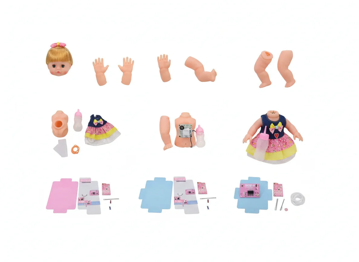 Baby Doll Toy – Soft Realistic Baby Doll with Dress | Early Learning Pretend Play for Kids