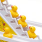 Battery Duck Slide Track Playset – Climbing Ducks with Music & Lights for Kids Ages 3+