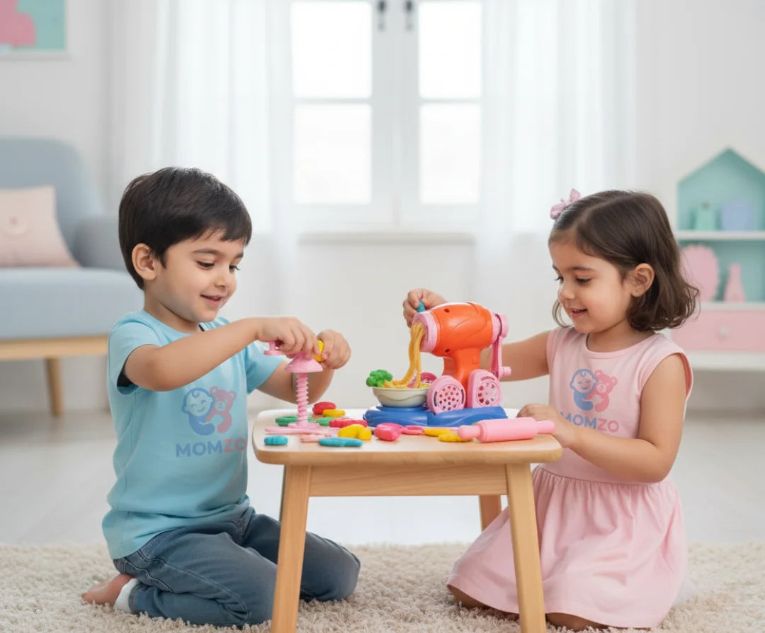 Color Clay Dough Set – Creative Modeling Play Kit with Tools | Educational Art Toy for Kids