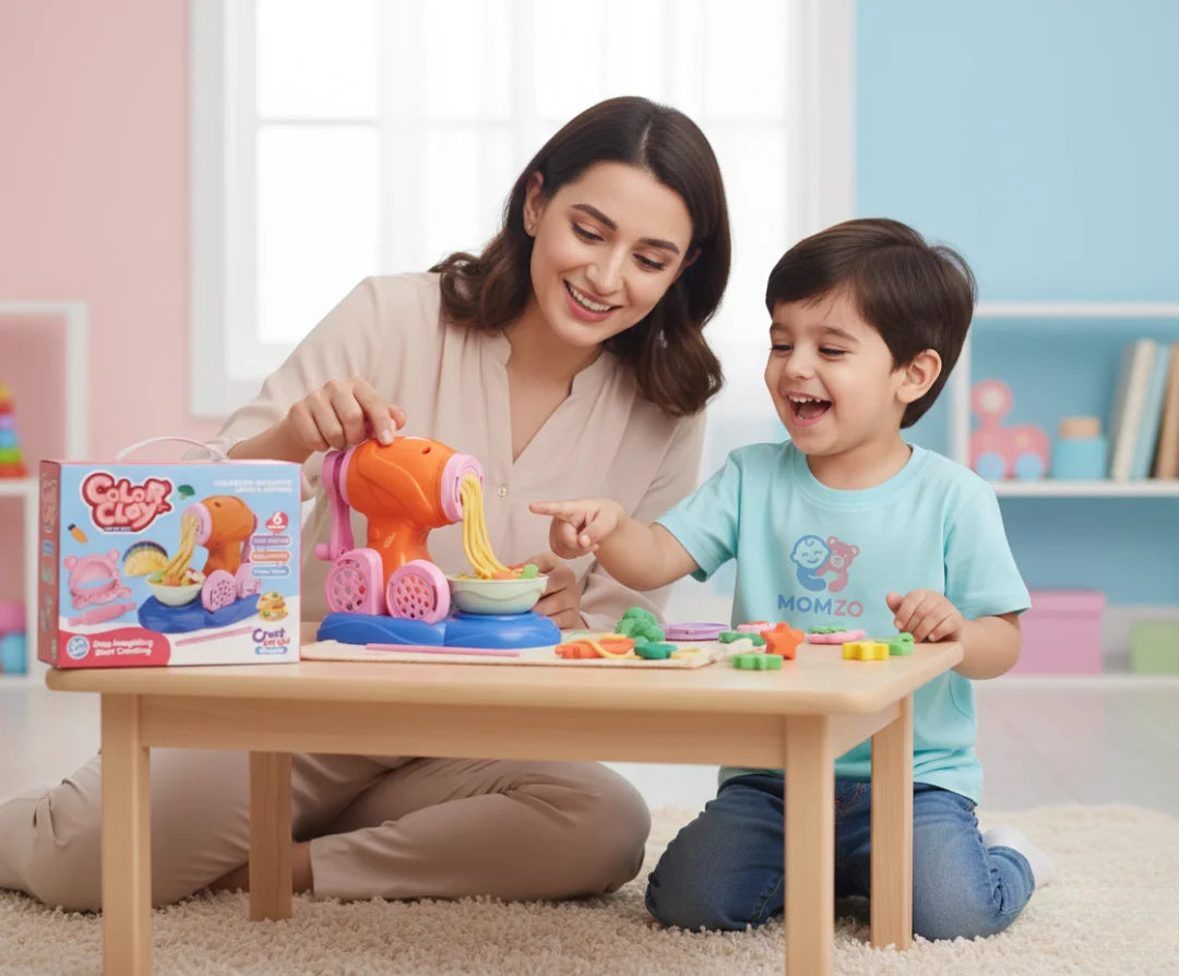 Color Clay Dough Set – Creative Modeling Play Kit with Tools | Educational Art Toy for Kids