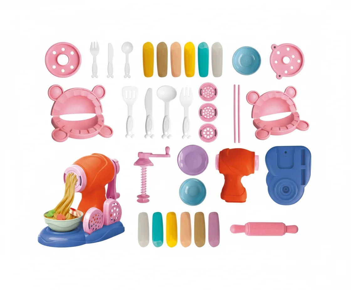 Color Clay Dough Set – Creative Modeling Play Kit with Tools | Educational Art Toy for Kids