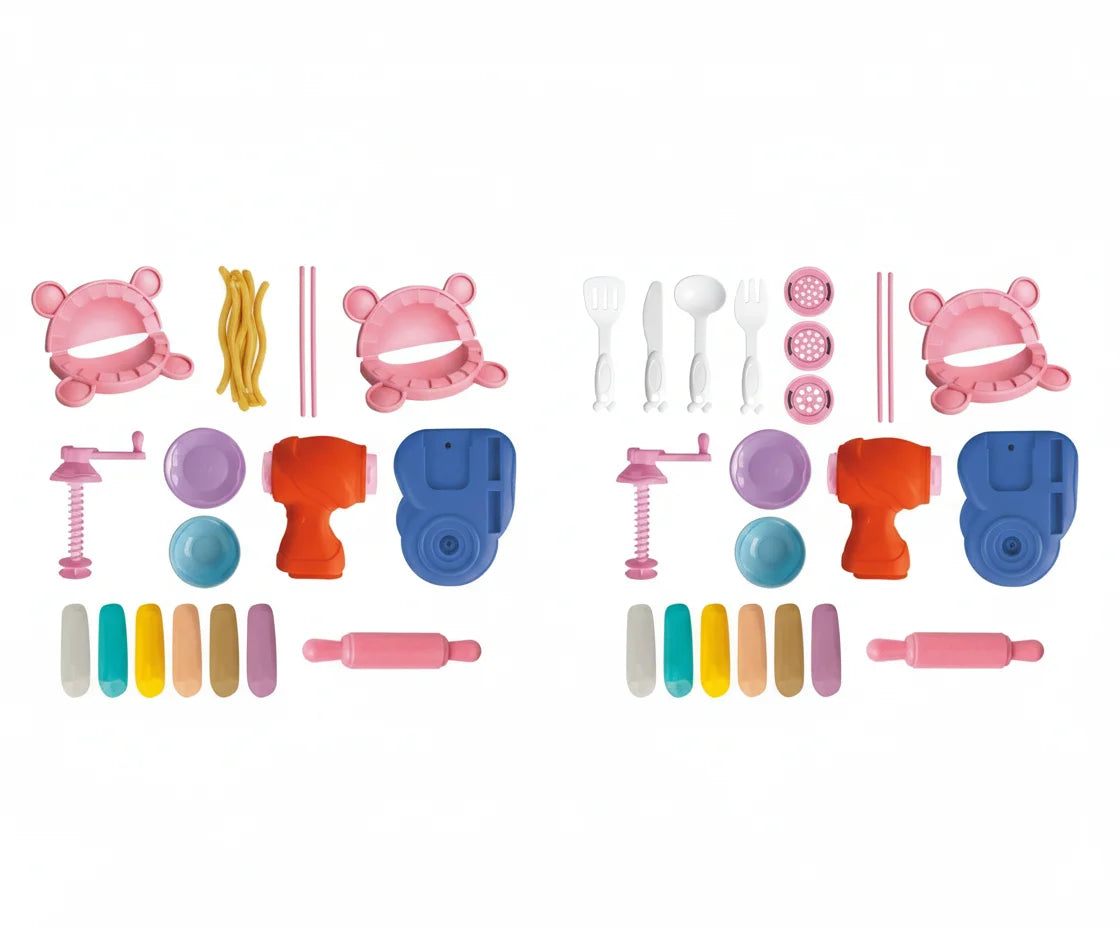 Color Clay Dough Set – Creative Modeling Play Kit with Tools | Educational Art Toy for Kids