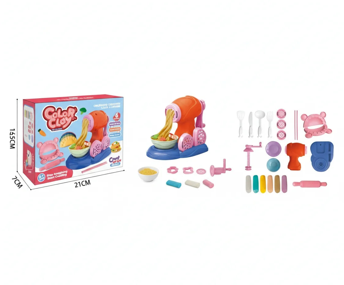 Color Clay Dough Set – Creative Modeling Play Kit with Tools | Educational Art Toy for Kids
