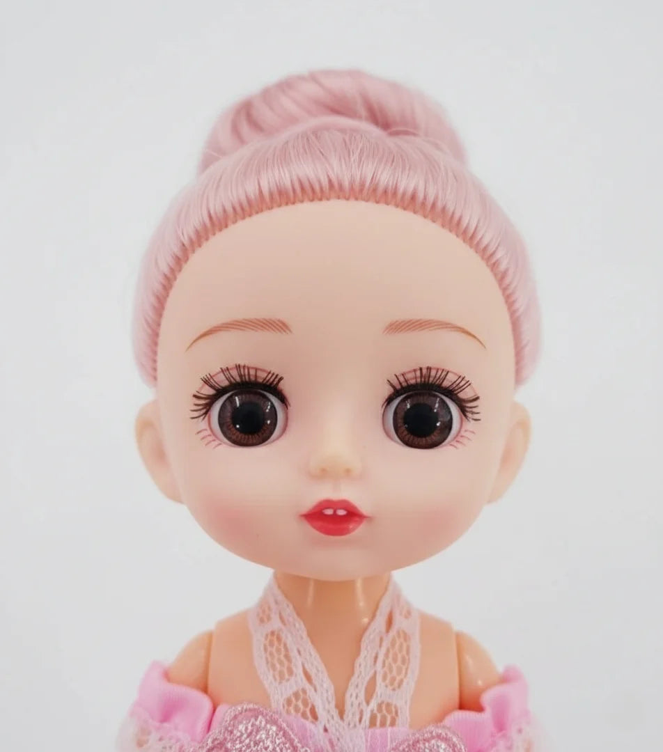 Baby Dolls 3 Pack — Soft Vinyl Mini Dolls with Fashion Dresses for Kids