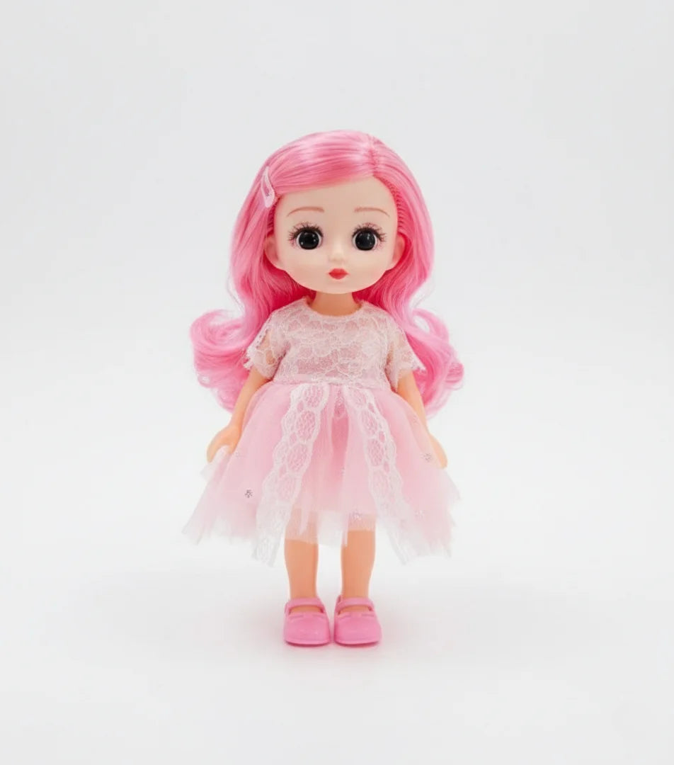 Baby Dolls 3 Pack — Soft Vinyl Mini Dolls with Fashion Dresses for Kids