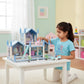 Beautiful Doll House Playset for Girls — Multi-Floor Miniature Doll Home with Furniture & Accessories