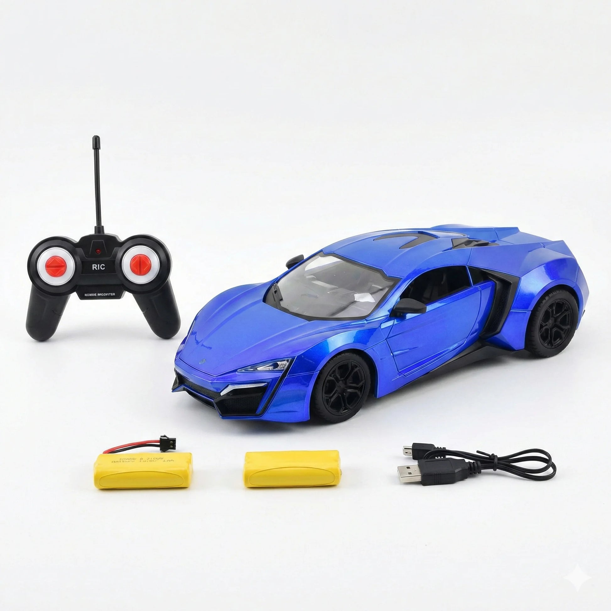 bonzer rc stunt car toy for kids with accesories
