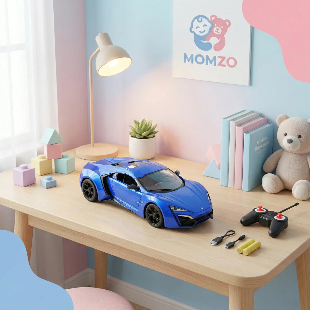 bonzer rc stunt car toy for kids tyable view car on table