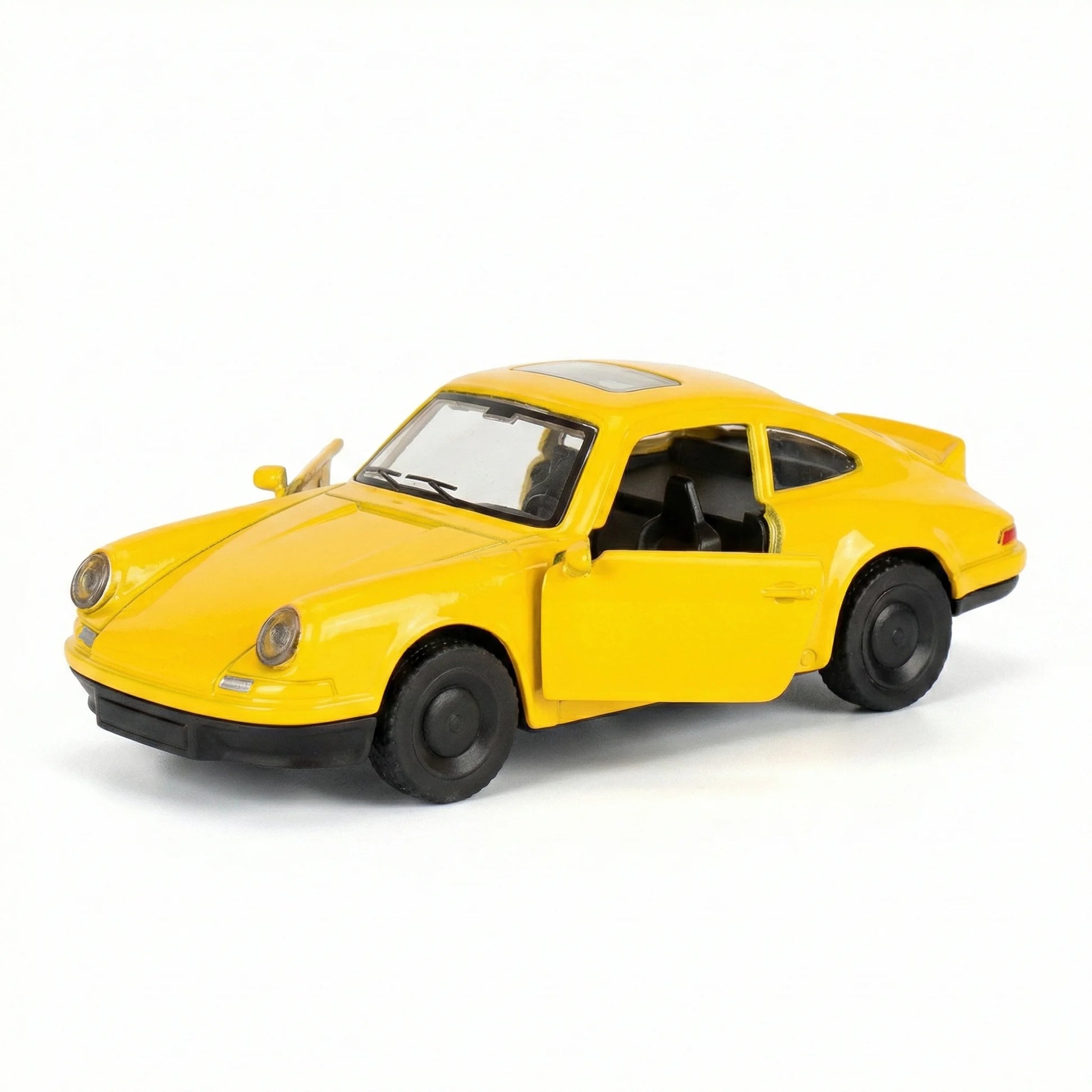 Die Cast Metal Mini Cars for Kids — Pull Back Sports Cars Toy Set with Opening Doors (Mixed Models)