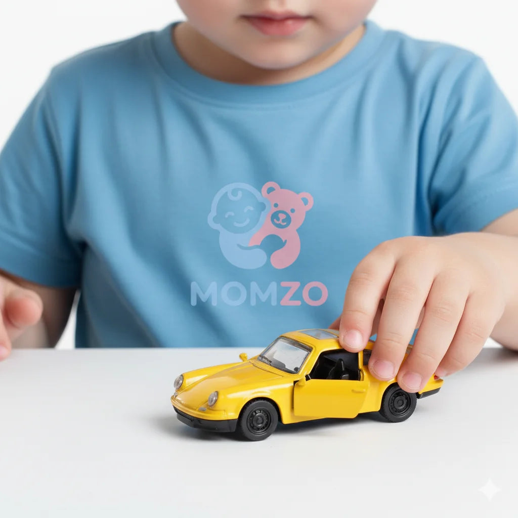 Die Cast Metal Mini Cars for Kids — Pull Back Sports Cars Toy Set with Opening Doors (Mixed Models)