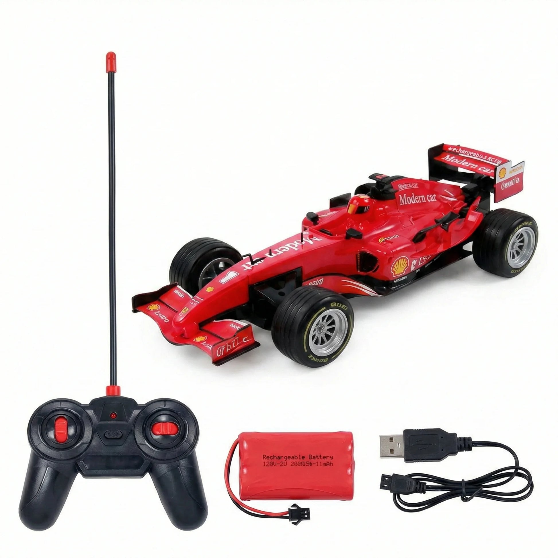Formula Simulation Racing RC Car with Controller