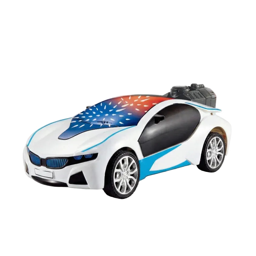 Limit Spray RC Truck toy car front view for kids on white background