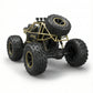 “Rechargeable 4WD remote control rock crawler car back view”