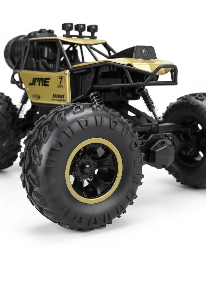 “Momzo 4WD stunt RC car wheels view on white background”