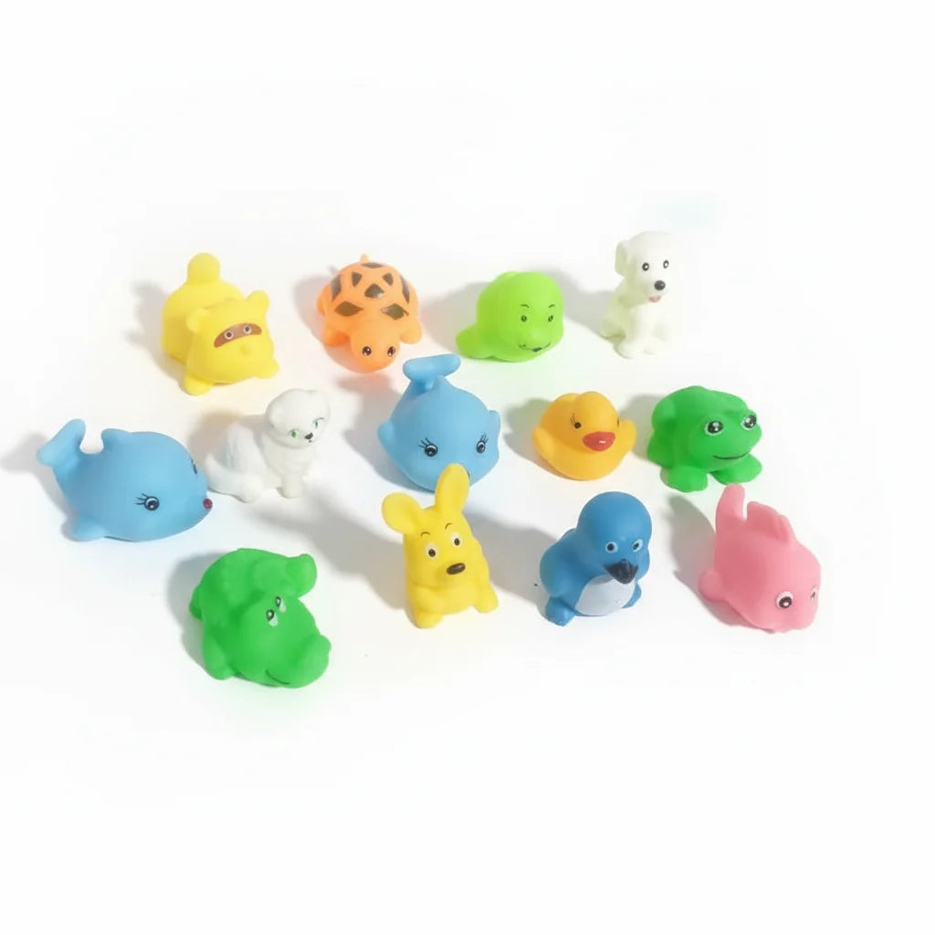 Baby bath squeeze animal toys for kids