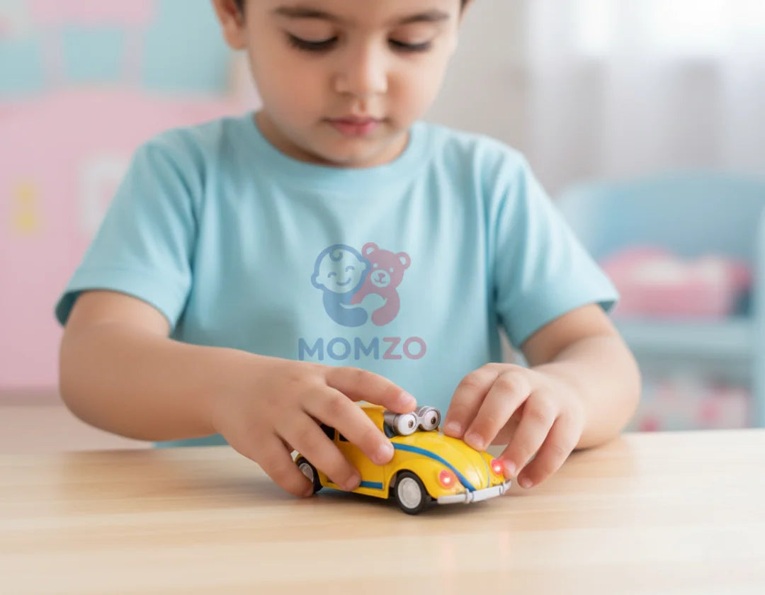 toy car with big eyes and sound for children