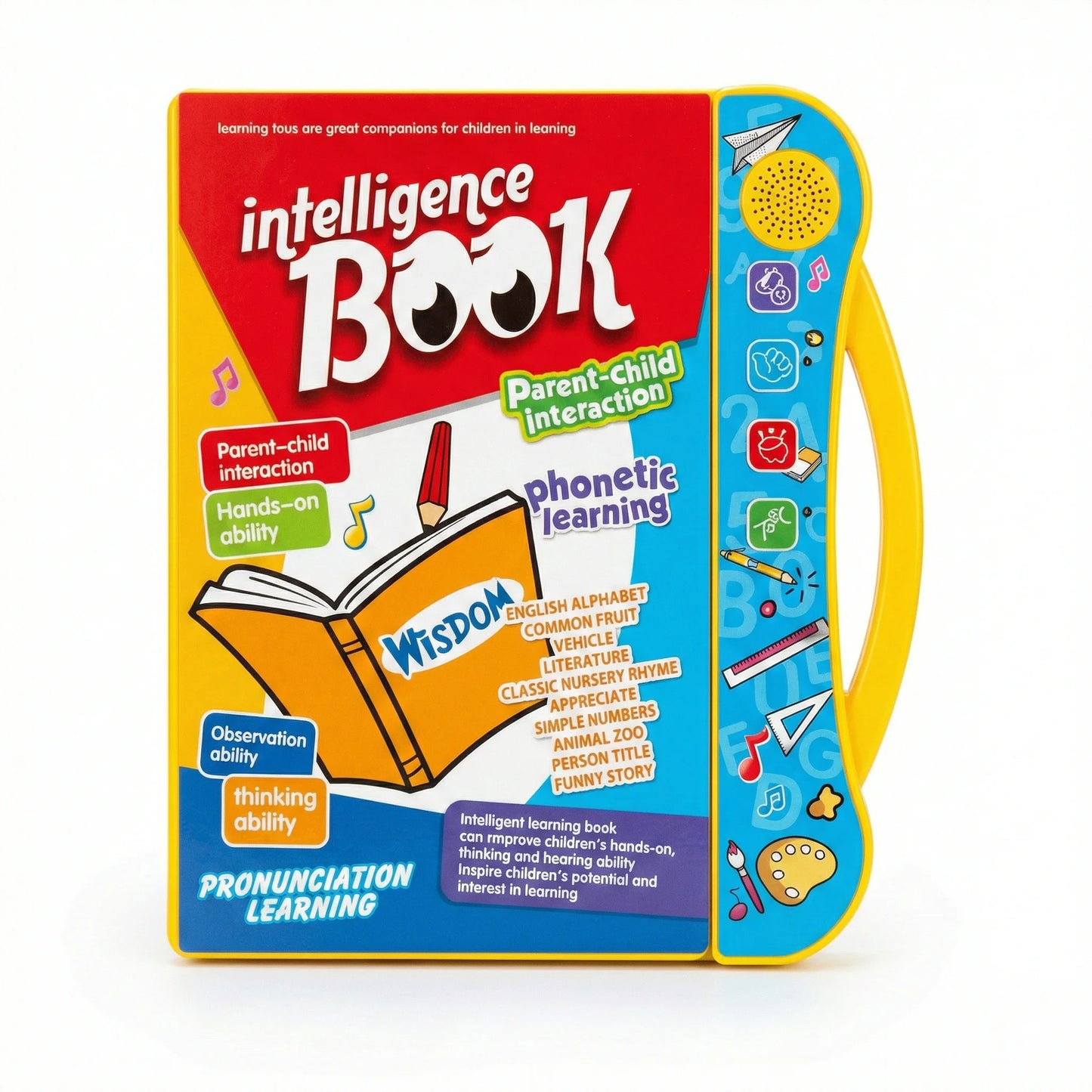 "Kids Interactive Study Book Educational Toy"