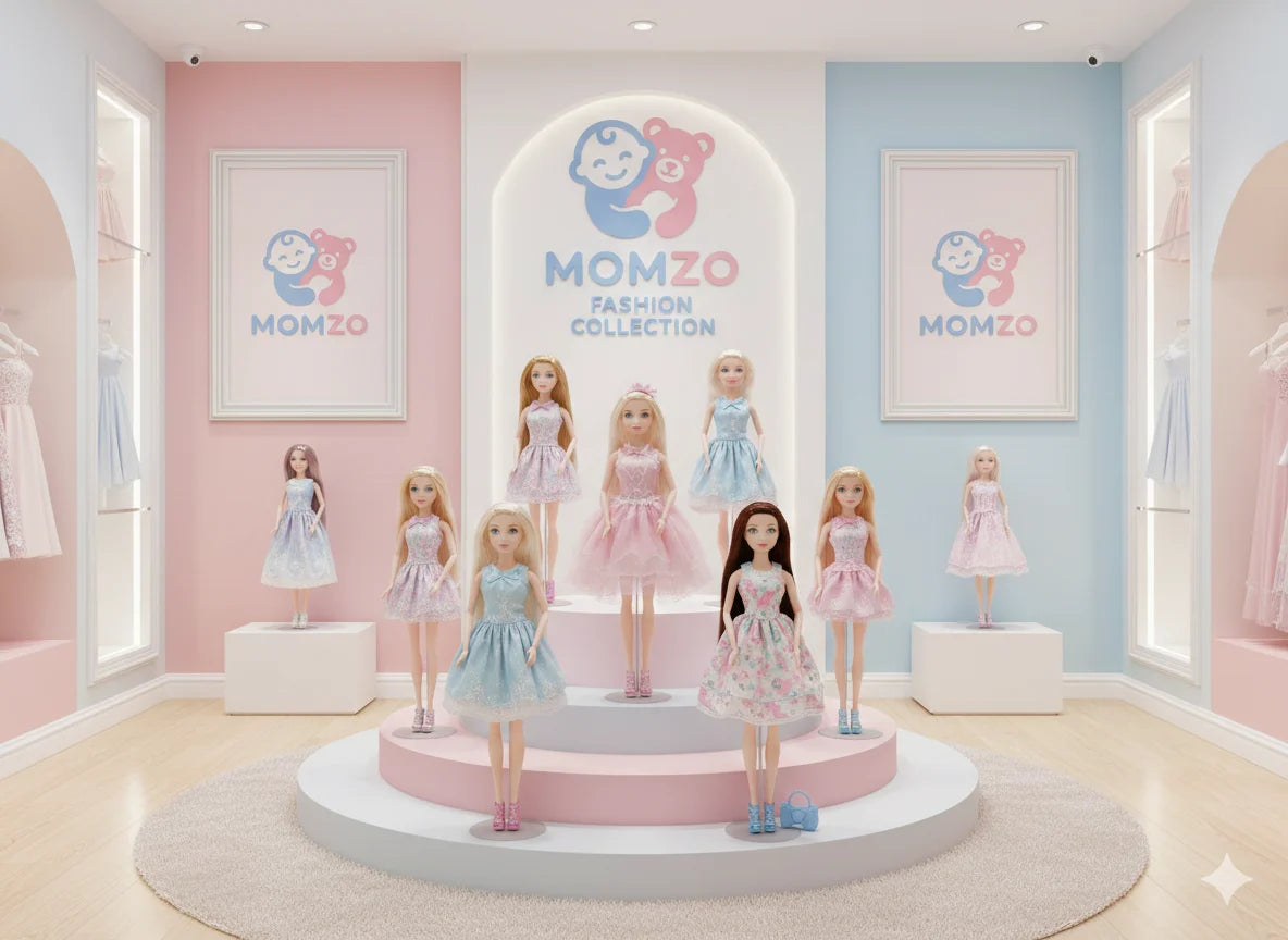 Fashion dolls dress-up toy set for girls lifestule by momzo