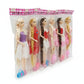 Fashion dolls dress-up toy set for girls side view
