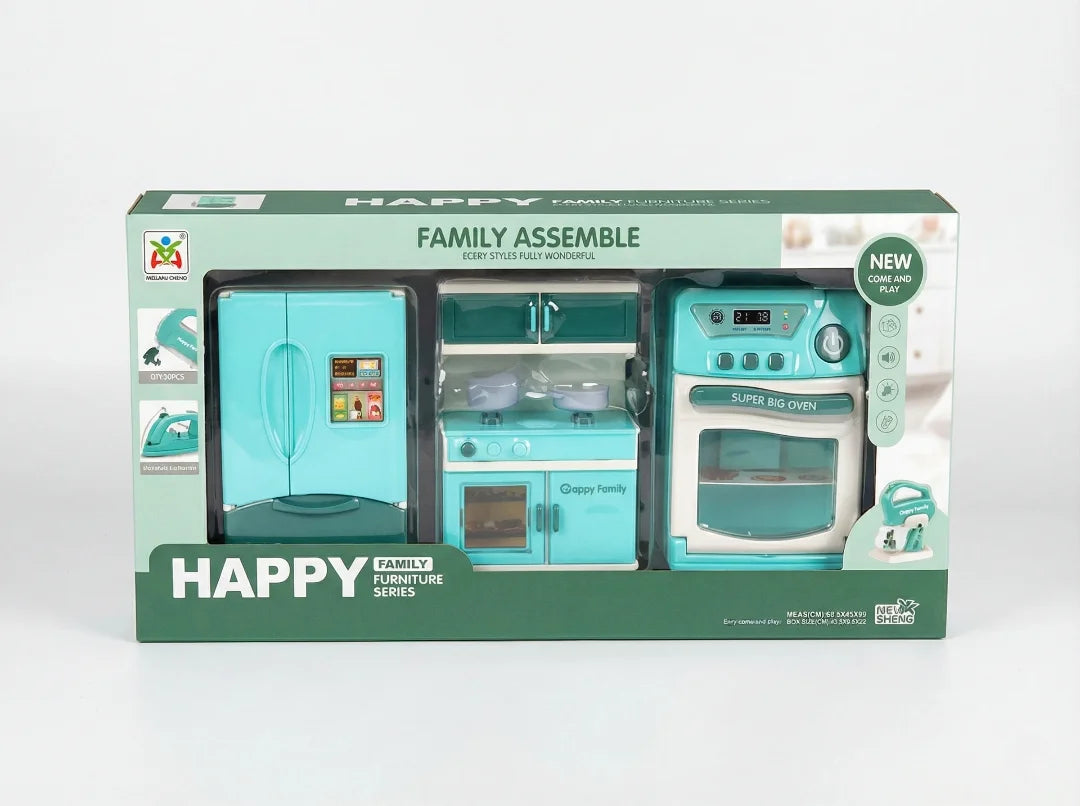 Momzo kids kitchen set box packaging for gifting