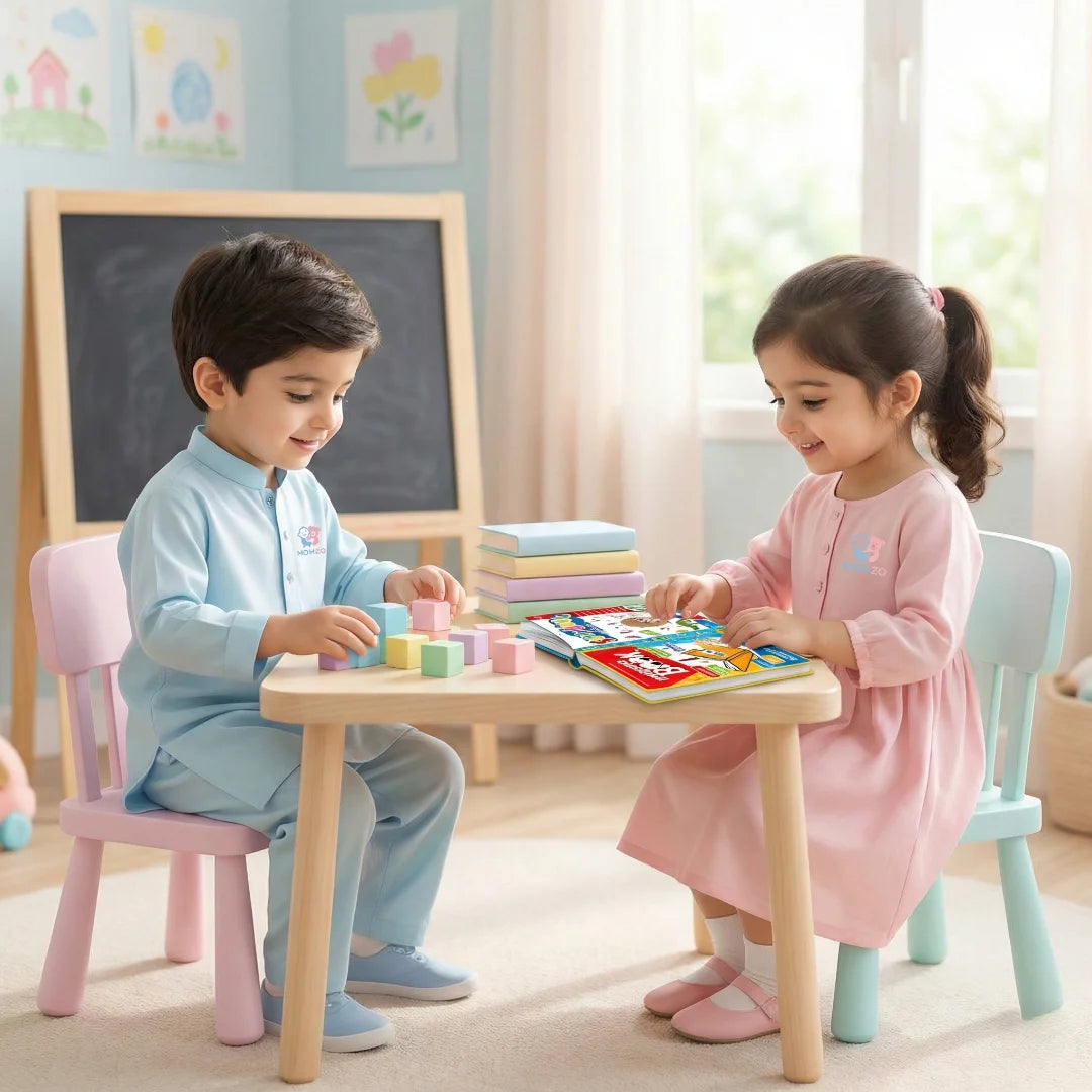 Kids Learning Activity Book with Audio Buttons