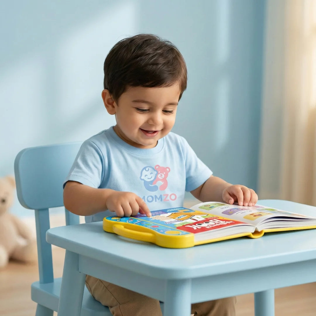 baby Learning Activity Book with Audio Buttons