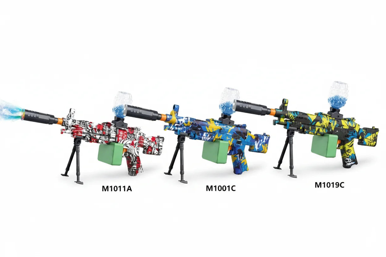 Automatic water gel blaster toy eith different colours