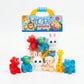 Mini bath squeeze toys for toddlers wit pakaging