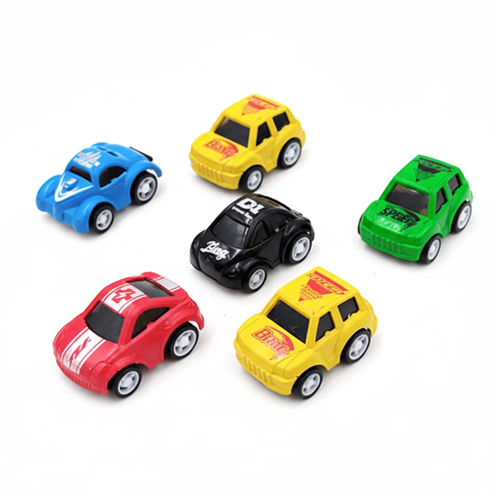 kids mini cars play set closeup