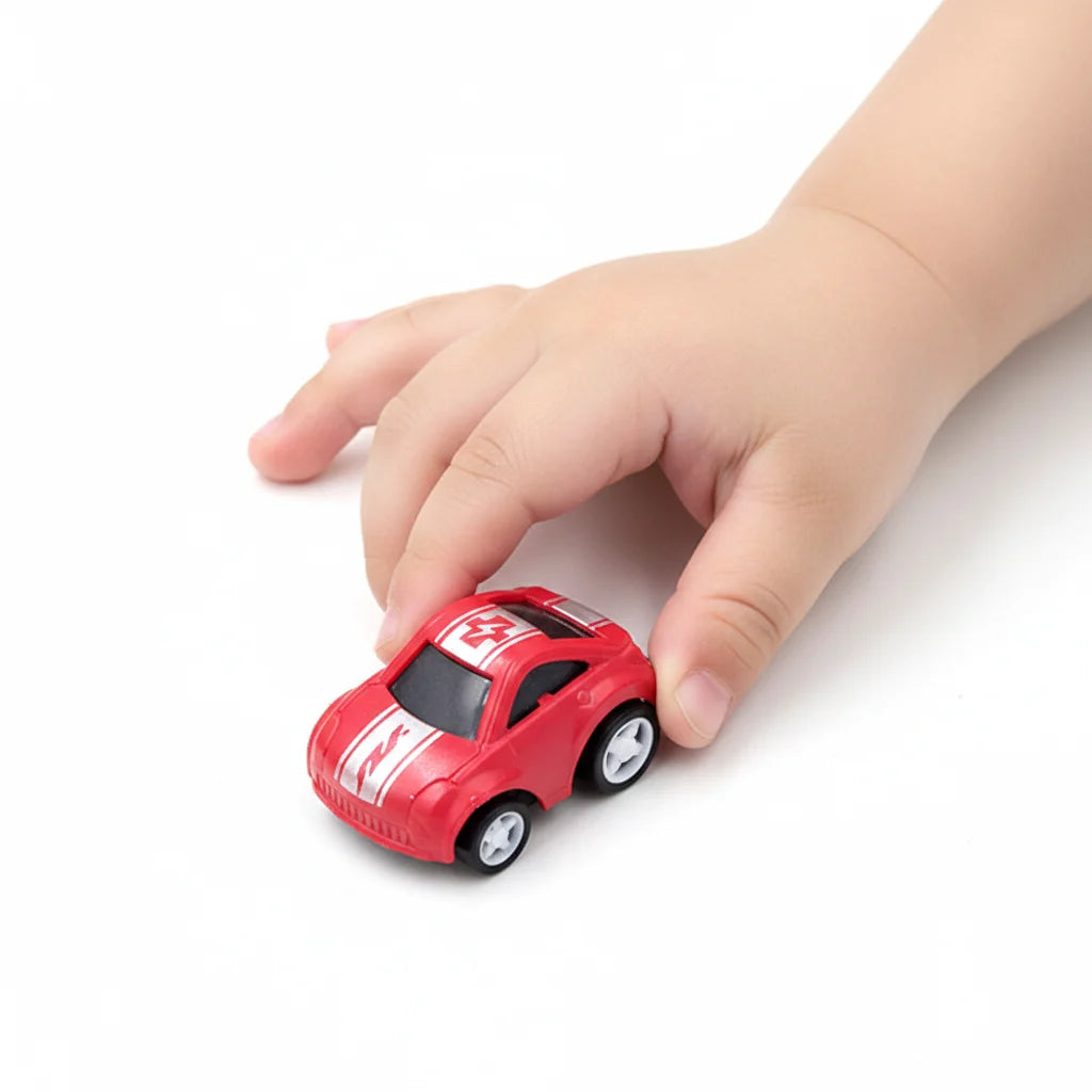 kids mini cars play set baby hand 