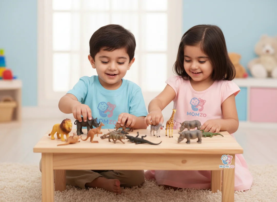 umbo wild animal figures toy set kids playig