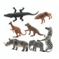 Wild animal plastic toy set for kids