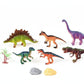 plastic dinosaur toy figures set