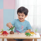 plastic dinosaur toy figures set baby playing