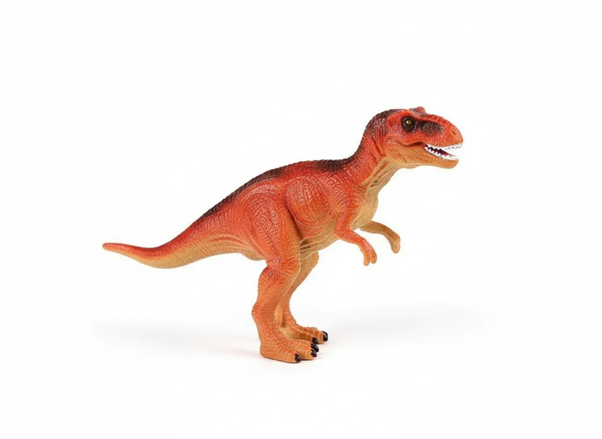 plastic dinosaur toy figures set single view