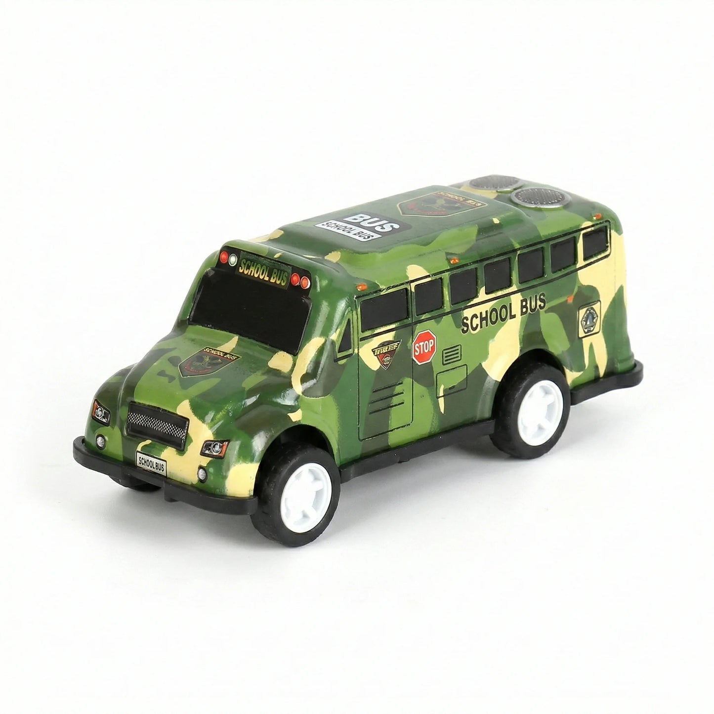 Pull Back Mini Bus Toy Set — Metal Alloy Buses for Kids (Multiple Designs)