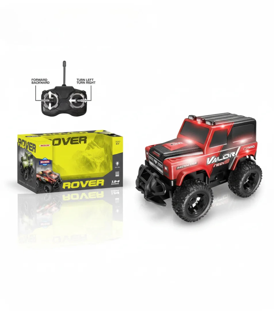 RC Rover Truck Off-Road Mini Jeep Toy – USB Rechargeable