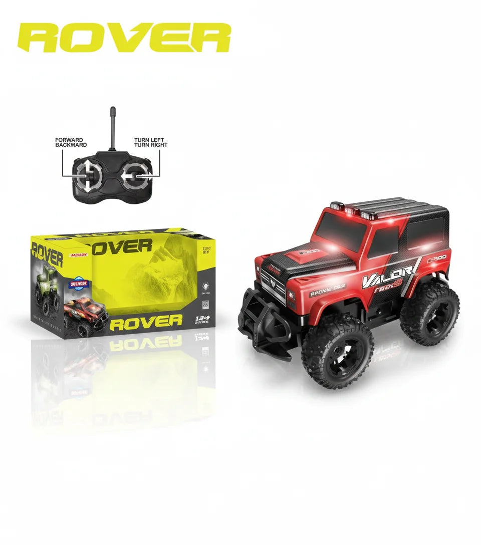 RC Rover Truck Off-Road Mini Jeep Toy – USB Rechargeable
