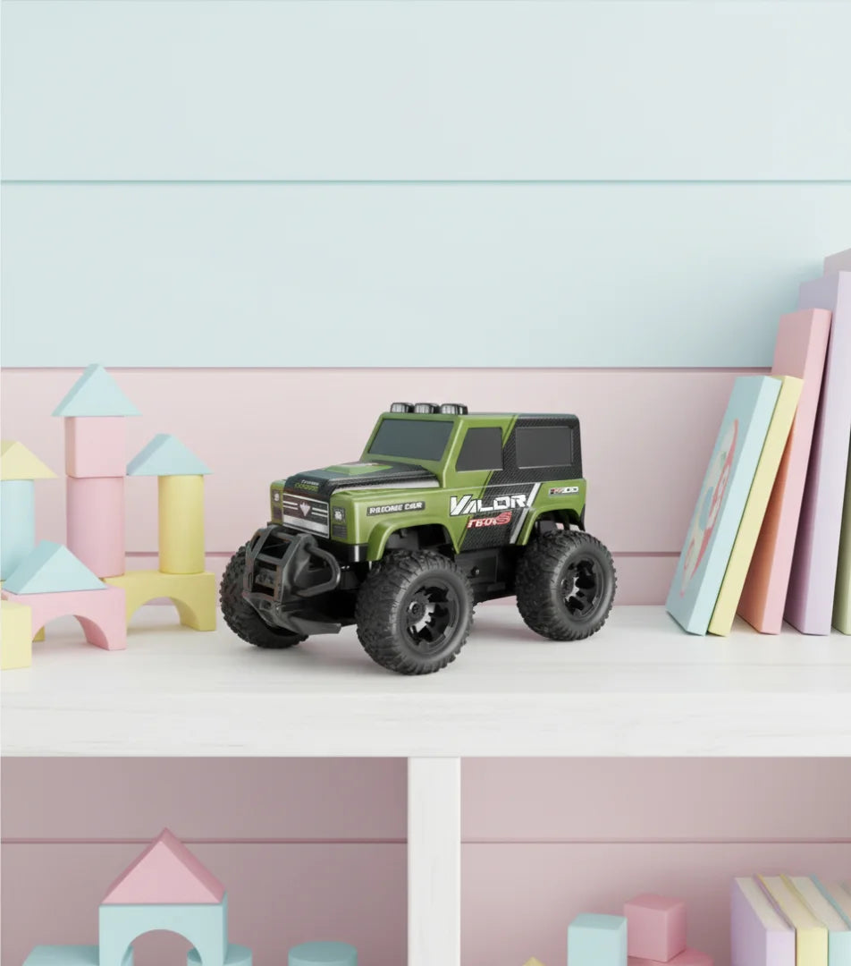 RC Rover Truck Off-Road Mini Jeep Toy – USB Rechargeable