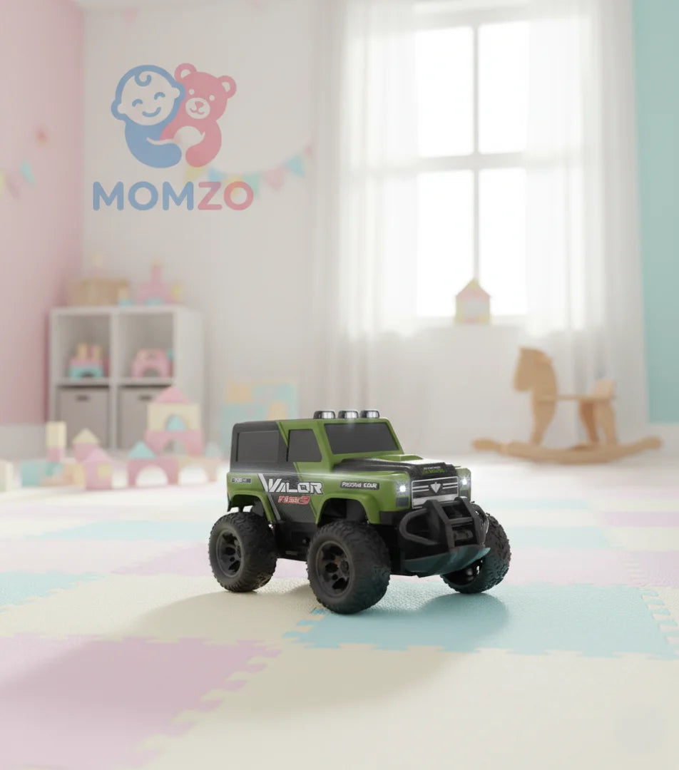 RC Rover Truck Off-Road Mini Jeep Toy – USB Rechargeable