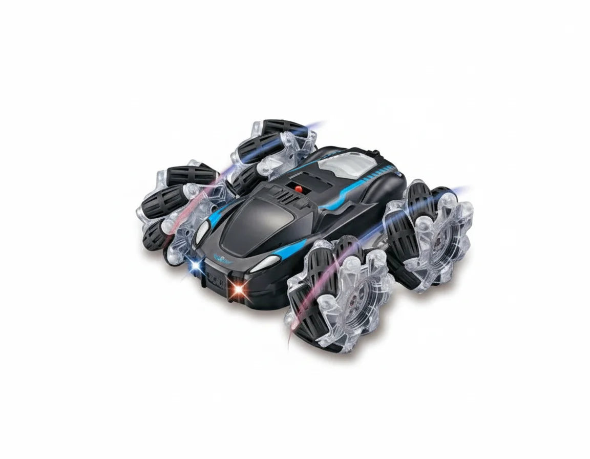 Double side roll stunt remote car
