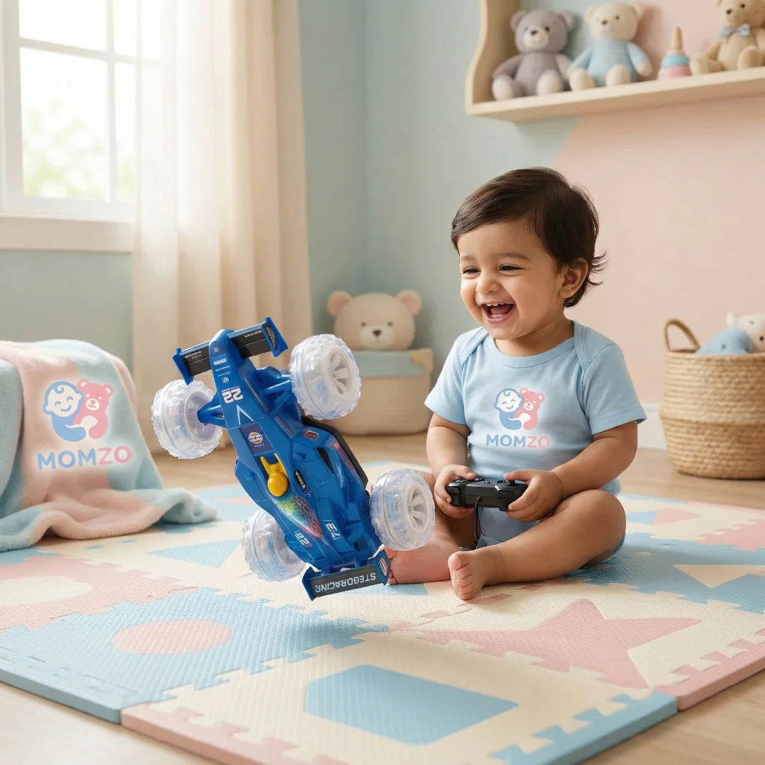 RC Stunt Formula Car with Flipping Action & USB Recharge Battery